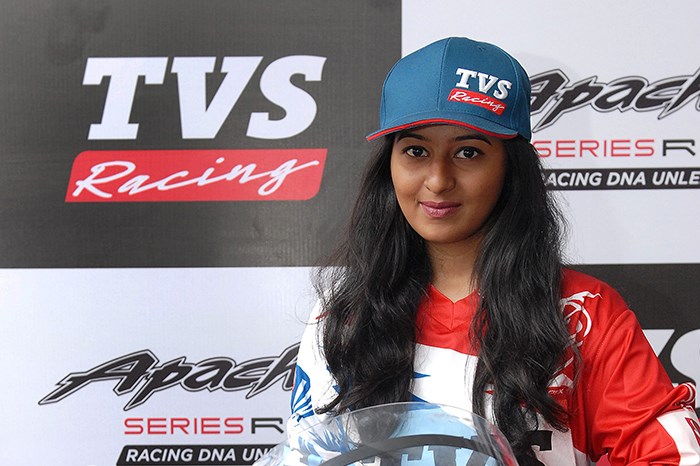 TVS Racing signs first female rider for rally team